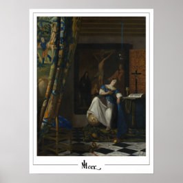 Johannes Vermeer Zedign Art Poster nº 33