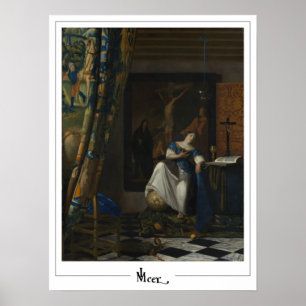 Johannes Vermeer Zedign Art Poster nº 33