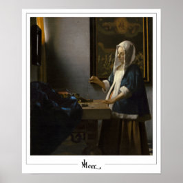 Johannes Vermeer Zedign Art Poster nº 37