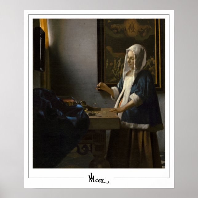 Johannes Vermeer Zedign Art Poster nº 37 (Frente)