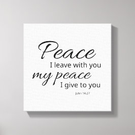 John 14:27 Canvas | Peace I Give to You