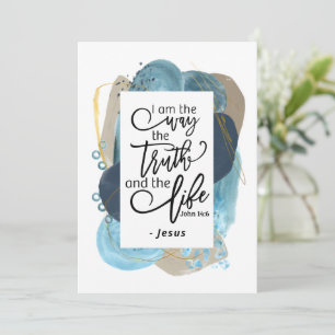 John 14:6 Eu sou o jeito da Bíblia cristã