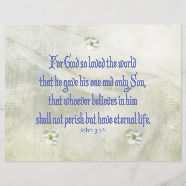 John 316 Dogwood (Frente)