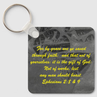 John 3:16 & Ephesianos 2:8 & 9 Chaveiro de verdade