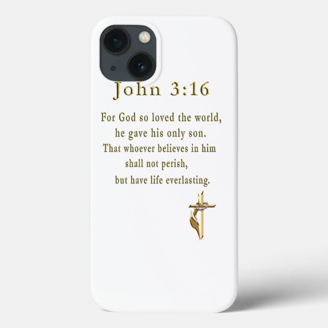 John 3:16 presentes (Verso)