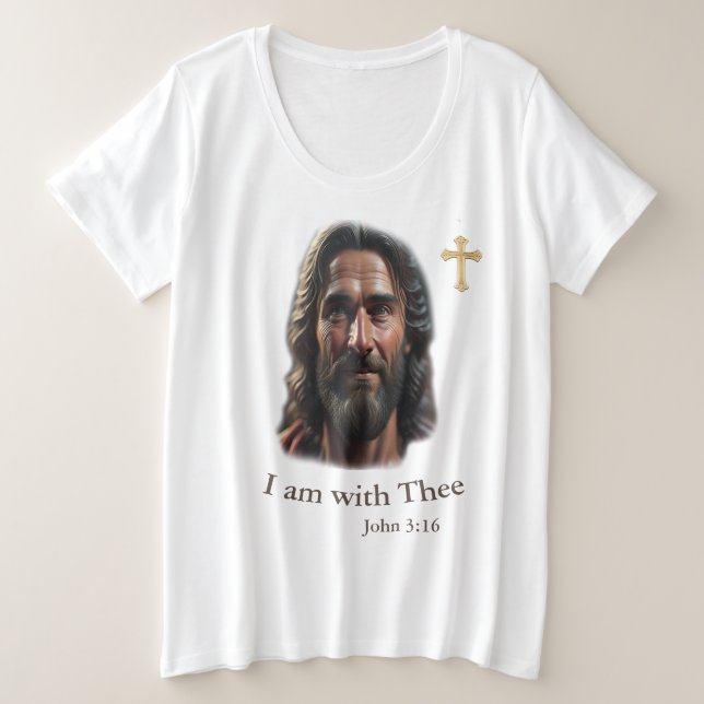 John 3:16 T-Shirt (Frente do Design)