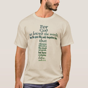 John 3:16 T-shirt masculina