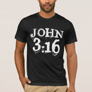 JOHN 3:16 T-SHIRTS CRISTÃOS