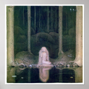 John Bauer (1913) Tuvstarr Poster