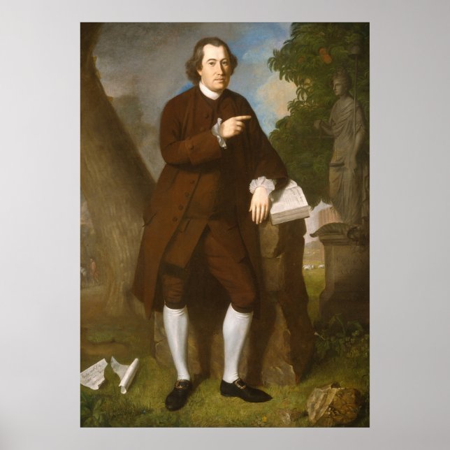 John Beale Bordley - Charles Peale Fine Art Poster (Frente)