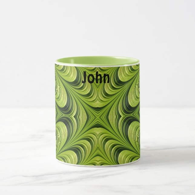 JOHN ~ Caneca personalizada ~ estranho incomum (Centro)