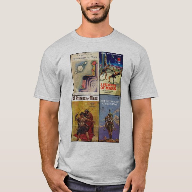 John Carter do t-shirt de Marte (Frente)