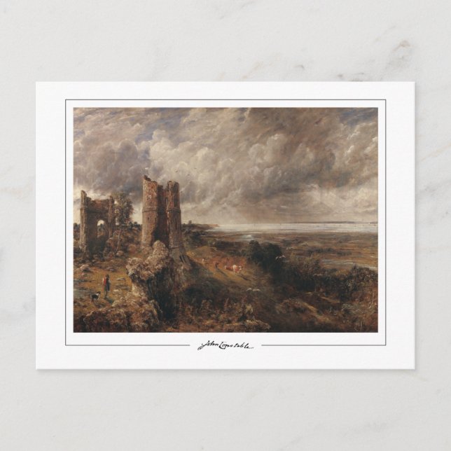John Constable #13 - Cartão Postal de Arte Fina (Frente)