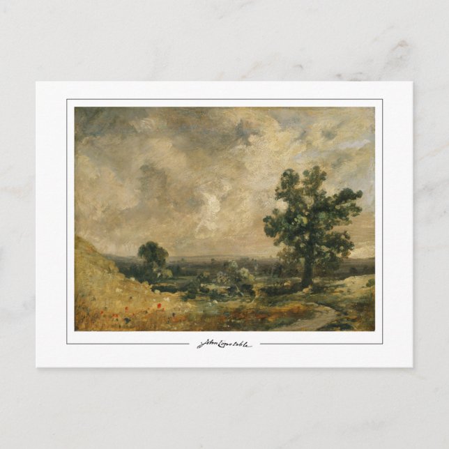 John Constable #14 - Cartão postal de belas artes (Frente)