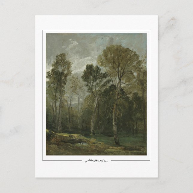 John Constable #158 - Cartão Postal de Arte Fina (Frente)