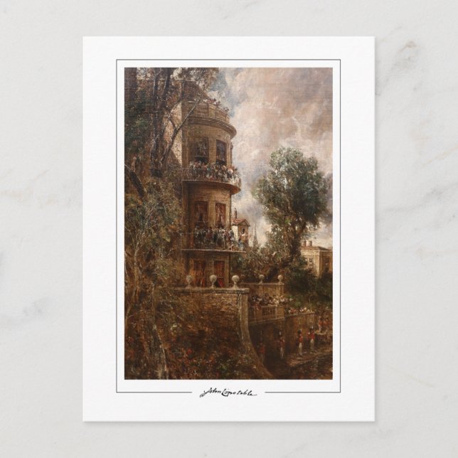 John Constable #196 - Cartão postal de arte fina (Frente)