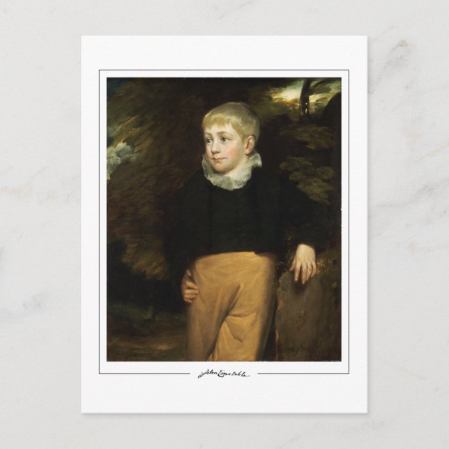 John Constable #292-2 - Cartão Postal de Arte Fina (Frente)