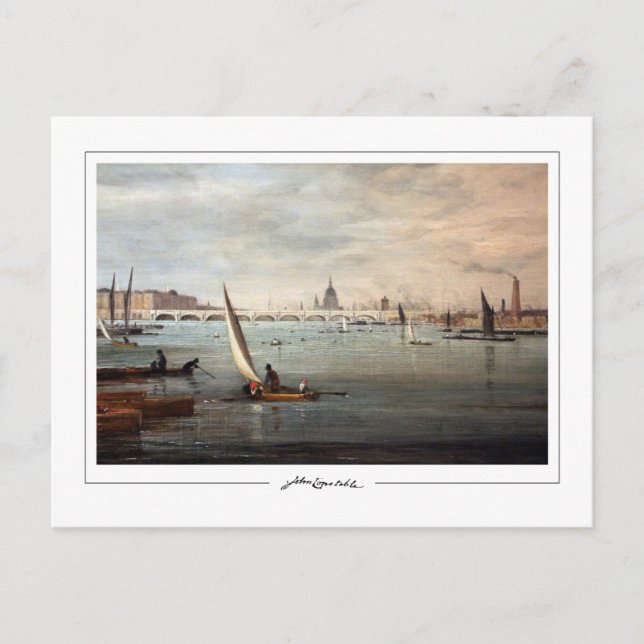 John Constable #294-2 - Cartão Postal de Arte Refi (Frente)