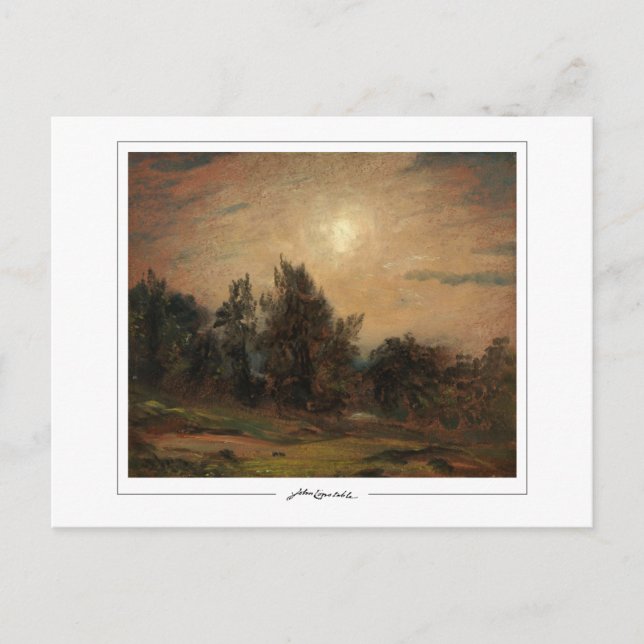 John Constable #335-2 - Cartão Postal de Arte Fina (Frente)