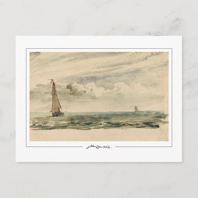 John Constable #409-2 - Cartão Postal de Arte Fina (Frente)
