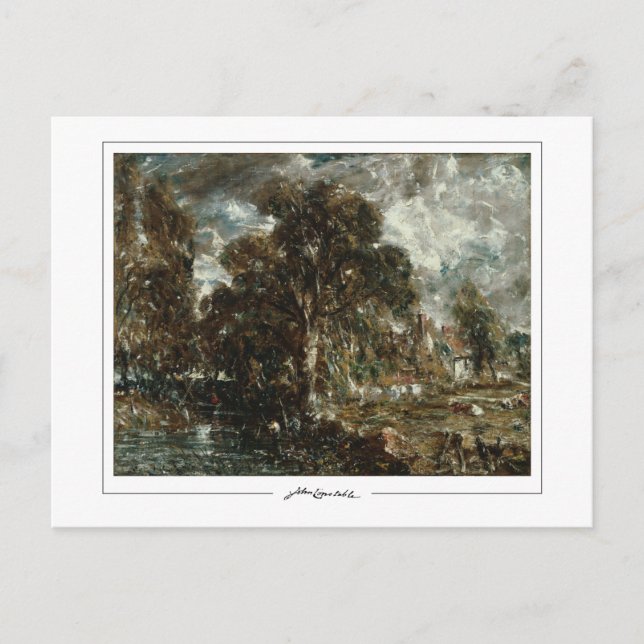 John Constable #9 - Cartão postal de belas artes (Frente)