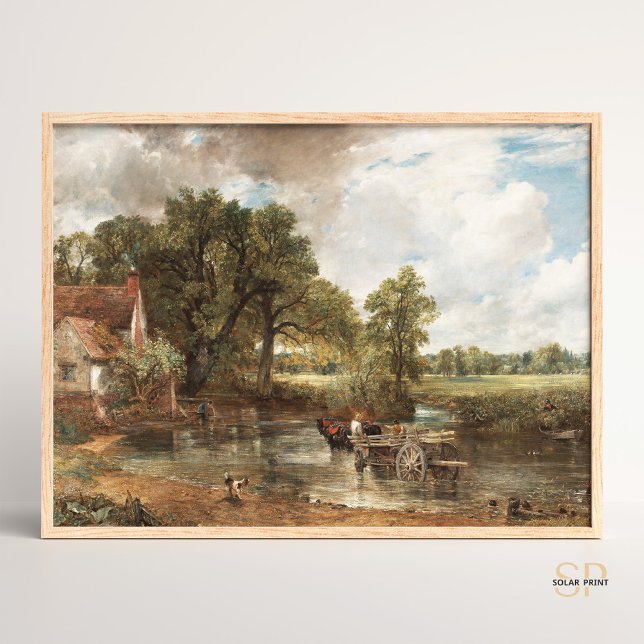 John Constable The Hay Wain Pintura Impressão (Criador carregado)