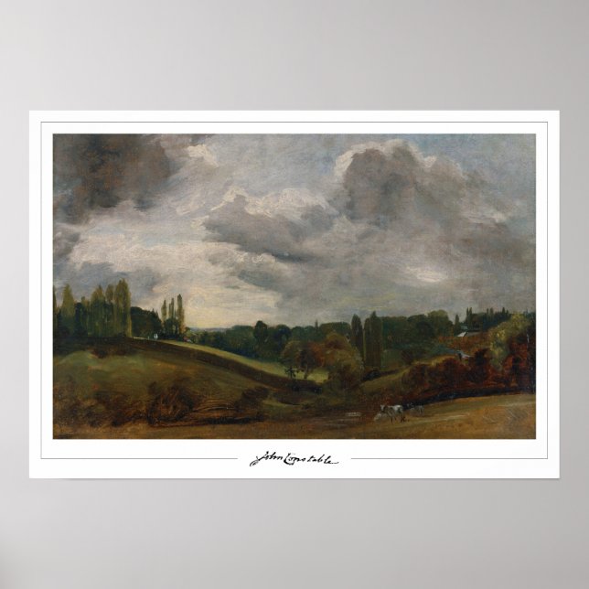 John Constable Zedign Art Poster #10-2 (Frente)