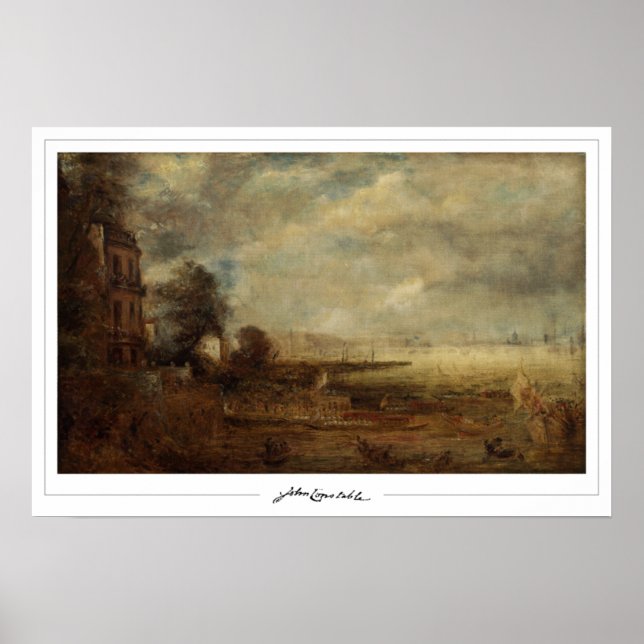 John Constable Zedign Art Poster #334-2 (Frente)