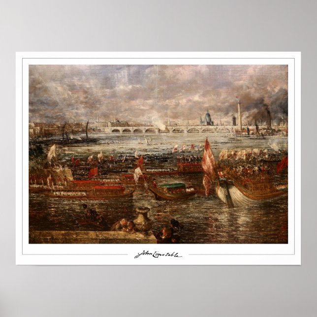 John Constable Zedign Art Poster nº 129 (Frente)