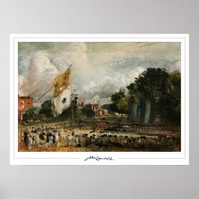 John Constable Zedign Art Poster nº 32 (Frente)