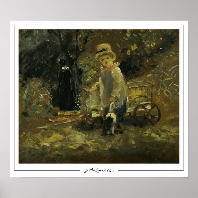 John Constable Zedign Art Poster nº 402-2 (Frente)