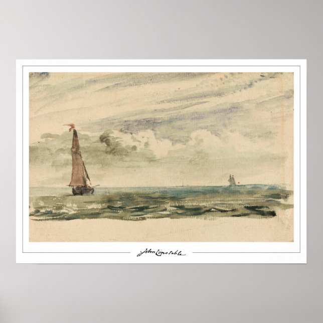 John Constable Zedign Art Poster nº 409-2 (Frente)