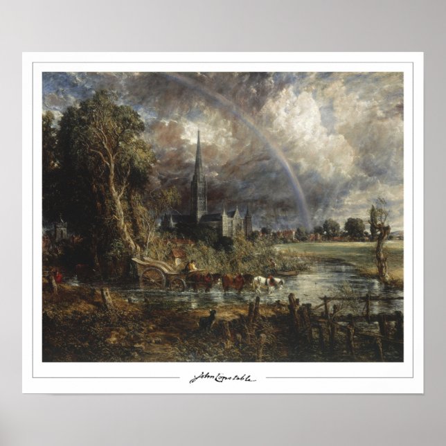 John Constable Zedign Art Poster nº 520-2 (Frente)