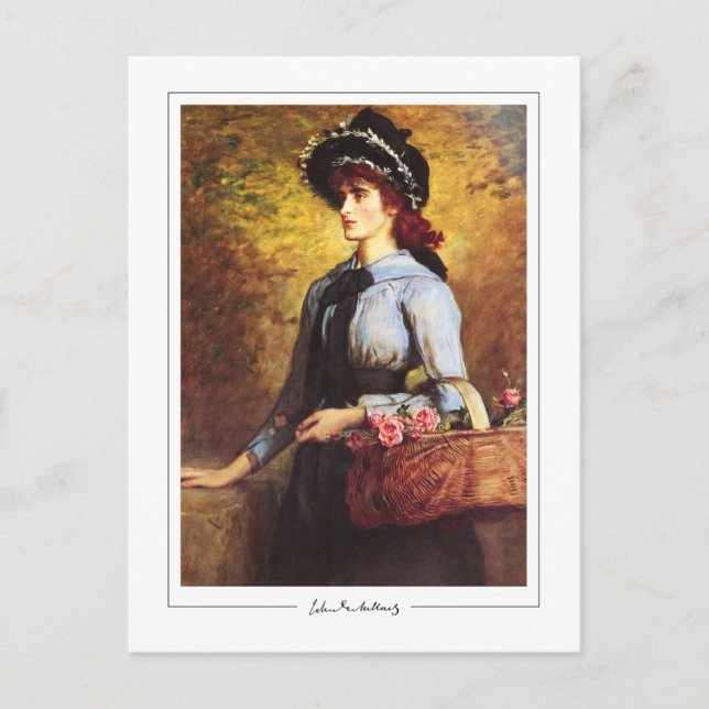John Everett Millais #108 - Cartão Postal de Arte  (Frente)