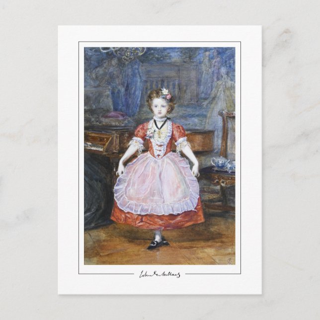 John Everett Millais #20 - Cartão Postal de Arte F (Frente)