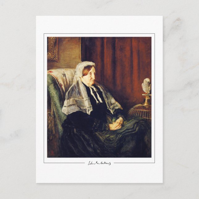 John Everett Millais #93 - Cartão Postal de Arte F (Frente)