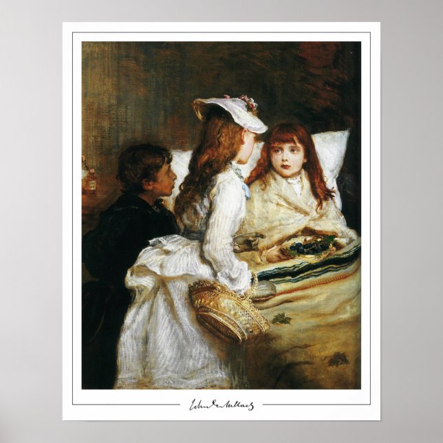 John Everett Millais Zedign Art Poster #31 (Frente)