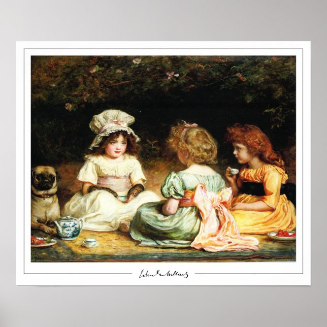 John Everett Millais Zedign Art Poster nº 124 (Frente)