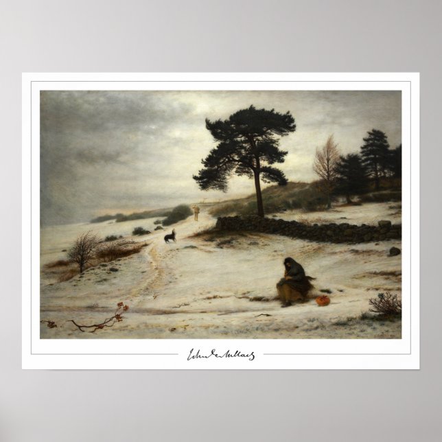 John Everett Millais Zedign Art Poster nº 17 (Frente)