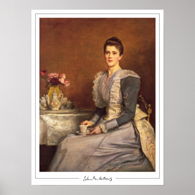 John Everett Millais Zedign Art Poster nº 295 (Frente)