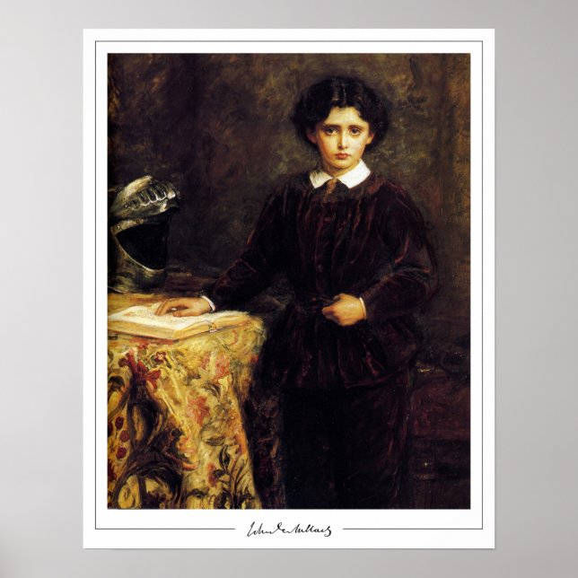 John Everett Millais Zedign Art Poster nº 74 (Frente)