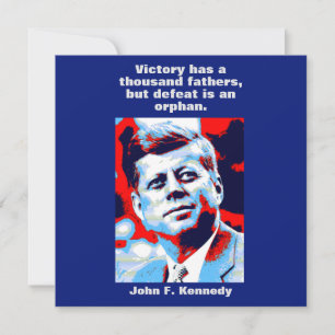 John F. Kennedy Cita Inspiração Motivacional