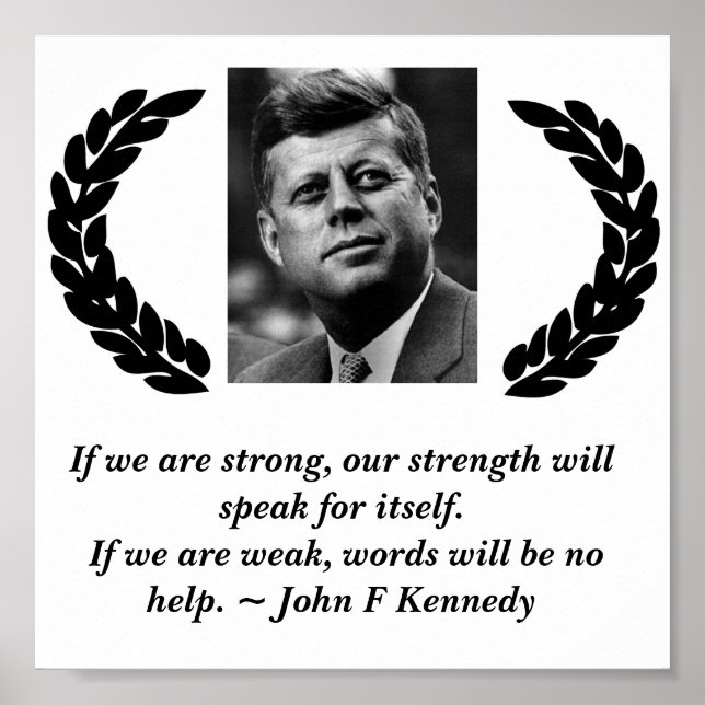 John F. Kennedy Poster (Frente)