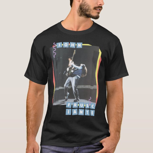 John Frusciante      Ilustração Clássica T-Shirt (Frente)