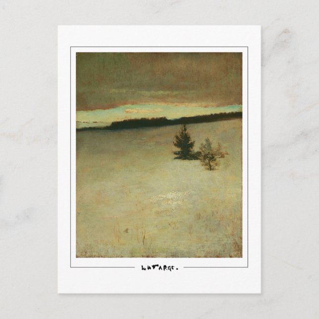 John La Farge #122 - Cartão Postal de Arte Fina (Frente)