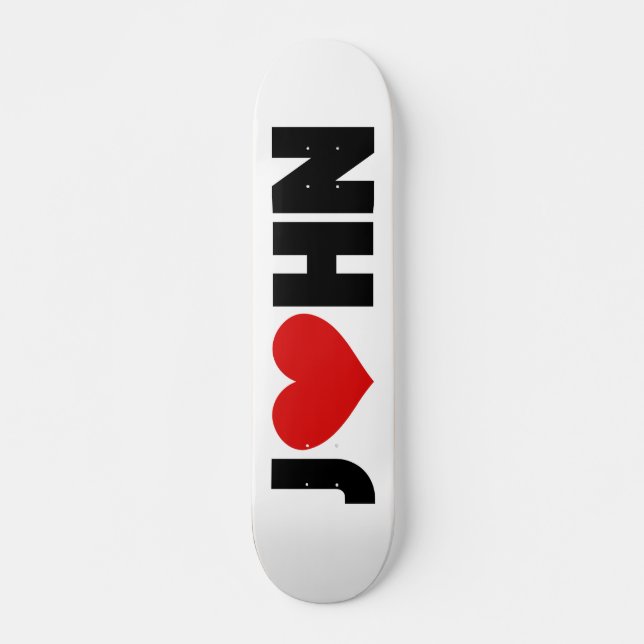John Love Skateboard (Frente)
