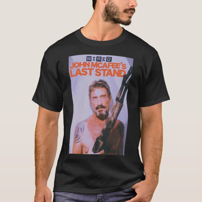 john mcafee rip Classic T-Shirt (Frente)