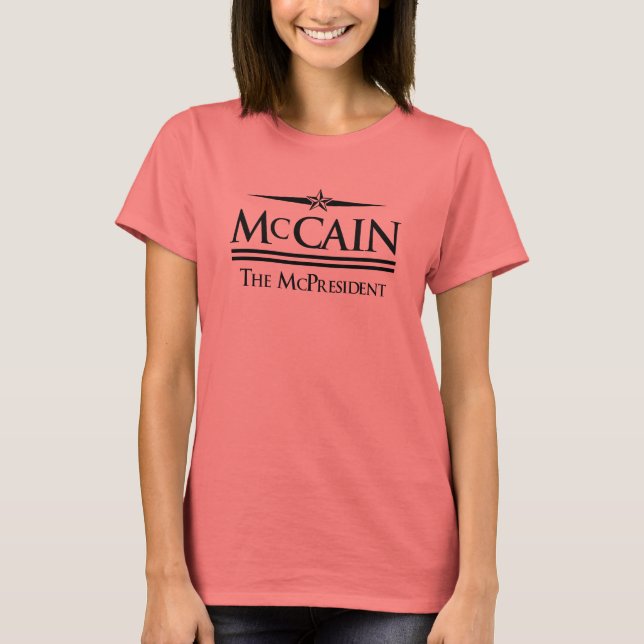 John McCain: Camiseta McPresidente (Frente)