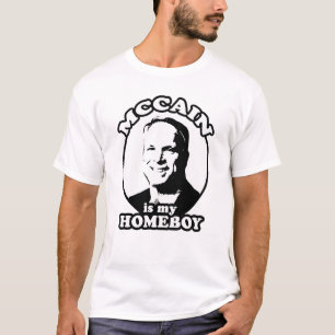 John McCain é meus t-shirt do ficar em casa/McCain