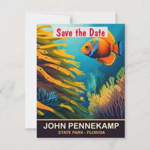 John Pennekamp, Parque Estadual, FL, Cartão Postal